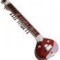 ELECTRIC SITAR WITH FIBER BOX~VILAYAT KHAN STYLE~PROFESSIONAL QUALITY