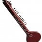 ELECTRIC SITAR WITH FIBER BOX~VILAYAT KHAN STYLE~PROFESSIONAL QUALITY