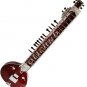 ELECTRIC SITAR WITH FIBER BOX~VILAYAT KHAN STYLE~PROFESSIONAL QUALITY