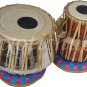 DELUXE STEEL TABLA DRUMS SET~PROFESSIONAL GRADE~ FREE!! BAG/BOOK/HAMMER/CUSHION
