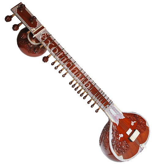 DOUBLE TUMBA SITARRAVI SHANKAR STYLE WITH FIBER BOXPROFESSIONAL QUALITY