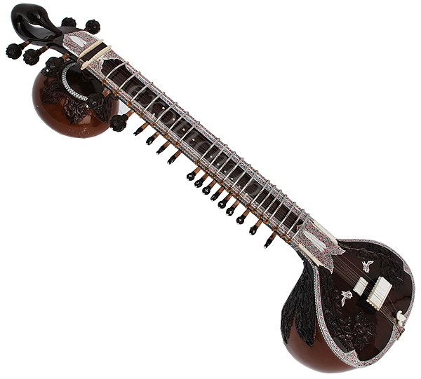 SITAR~SWAN NECK~DOUBLE TUMBA~FIBER BOX~RAVI SHANKAR STYLE~SAROD~CONCERT ...