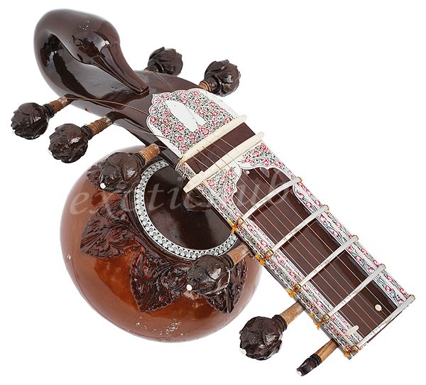 SITARSWAN NECKDOUBLE TUMBAFIBER BOXRAVI SHANKAR STYLESARODCONCERT