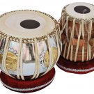 TABLA DRUM SET~ੴ~EK ONKAR BRASS BAYAN~SHEESHAM WOOD DAYAN~FREE CASE/BOOK/HAMMER