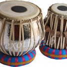 TABLA DRUM SET~CONCERT QUALITY~HAMMERED COPPER BAYAN 5 KG~SHEESHAM WOOD DAYAN