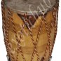 DHOL DRUMS~PUNJABI BHANGRA~SHEESHAM WOOD~WITH PLAYING STICKS~GREAT SOUND~DHOLAK