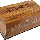 HARMONIUM~TEAK WOOD~SWAR DHARA~3½ OCTAVE~440 Hz~SHRUTI~KEYBOARD~CONCERT QUALITY