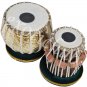 TABLA DRUMS SET~DESIGNER 2.5 KG BRASS BAYAN~SHEESHAM WOOD DAYAN~GREAT SOUND