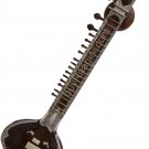 SITAR MAHARAJA™/RAVI SHANKAR STYLE/DOUBLE TUMBA/HALF DECORATED ANGUR PATTA/DE-02
