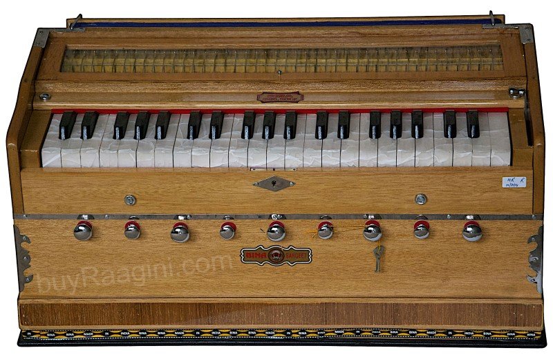 HARMONIUM BINA™ SANGEET HARMONIUM/COUPLER FUNCT./42 KEY/NATURAL COLOR