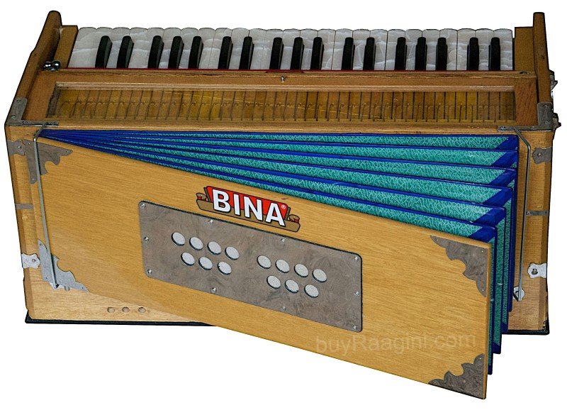 HARMONIUM BINA™ SANGEET HARMONIUM/COUPLER FUNCT./42 KEY/NATURAL COLOR