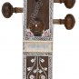 TANPURI MAHARAJA&acirc;�&cent;/NEW DESIGNER TUN WOOD/FLORAL DESIGN/FLAT TANPURA/TAMBURA/EJF-2