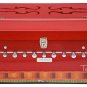 HARMONIUM No.5600r/MAHARAJAâ„¢/A440/11 STOP/COUPLER/42KEYS/CONCERT/RED COLOR/ABD-1
