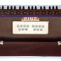 HARMONIUM BINA NO.17/DELUX FOLDING/COUPLER FUNCT./42 KEY/INDIAN/BOOK/BAG/AGG-2