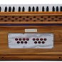 HARMONIUM No. 5400tn/MAHARAJA&acirc;�&cent;TEAK/A440/9 STOP/COUPLER/42 KEYS/CONCERT/BOOK/GF-1