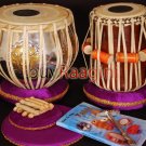 TABLA SET/MAHARAJA™/EK ONKAR BRASS BAYAN 3KG/ੴ/SHEESHAM DAYAN/HANDMADE/BAG/IH-02