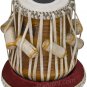 DAYAN SHYAMAL DAS/MAHOGANY DAYAN/TABLA/SPECIAL HANDMADE PUDDI/TUNED TO C/C#/ECE