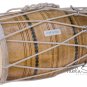 MANGO WOOD DHOLAK MAHARAJA&acirc;�&cent; ROPE TUNED INDIAN DHOLKI FREE SHIPPING/AJE-01
