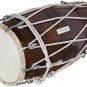 DHOLAK MAHARAJAâ„¢ SPECIAL ROPE TUNED/WEDDING DHOLKI/PRO/DHOLAK/INDIAN DRUM/BBC-02