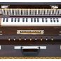 HARMONIUM No. 6400tw/CALCUTTA/MAHARAJA/TEAK/FOLDING/4 REED/COUPLER/37 KEYS/BDF-1
