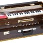 HARMONIUM No. 6400tw/CALCUTTA/MAHARAJA/TEAK/FOLDING/4 REED/COUPLER/37 KEYS/BDF-1