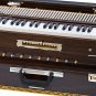 HARMONIUM No. 6400tw/CALCUTTA/MAHARAJA/TEAK/FOLDING/4 REED/COUPLER/37 KEYS/BDF-1