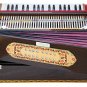 HARMONIUM No. 6400tw/CALCUTTA/MAHARAJA/TEAK/FOLDING/4 REED/COUPLER/37 KEYS/BDF-1