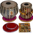 TABLA SET/MUKTA DAS™/CONCERT GANESHA CHROME COPPER BAYAN 4KG/MAHA-AGNI DAYAN/AEA