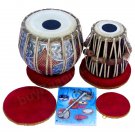 TABLA SET/MAHARAJA™CONCERT DOUBLE COLOR 4.5KG/SHEESHAM DAYAN//INDIAN/ACC./GJ