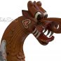 VEENA MAHARAJA/SARASWATI/FULL SIZE  VINA/JACK FRUIT WOOD/NATURAL COLOR/EJD-02