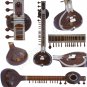 SITAR KANAI LAL/RAVI SHANKAR STYLE/MANIPURI/DOUBLE TUMBA/FIBER TROLLEY/CAE-2