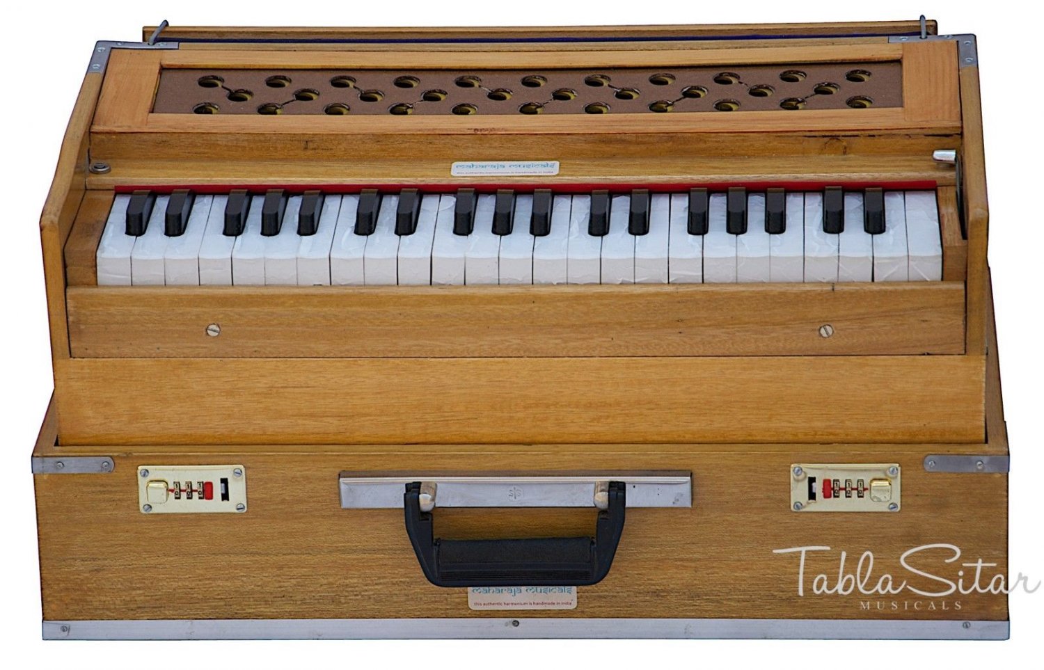 HARMONIUM No.6000n/FOLDING/MAHARAJA&acirc;�&cent;A440/SAFRI/NATURAL/COUPLER/BOOK/42KEY/BFC-2