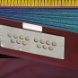 HARMONIUM No.5800r/FOLDING/MAHARAJAâ„¢A440/ROSEWOOD COLOR/COUPLER/9STOP/BOOK/AHF-2