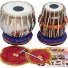 STUDENT TABLA SET MAHARAJA™/STEEL BAYAN/SHISHAM DAYAN/PRO/HAND MADE PUDDIS/IB-3