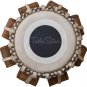 TABLA SET/MAHARAJA&acirc;�&cent; GULAB FLOWER DESIGN BRASS BAYAN 3.5KG/SHISHAM DAYAN/CEJ-02