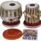 TABLA SET SHYAMAL DAS/3.5KG/BUY FLORAL CHROMED COPPER BAYAN/MAHOGANY DAYAN/ECF-2
