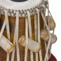 TABLA SET SHYAMAL DAS/3.5KG/BUY FLORAL CHROMED COPPER BAYAN/MAHOGANY DAYAN/ECF-2