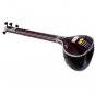 MKS TANPURA/FEMALE TANPURA/4 STRINGS/INLAY WORK/DARK TAMBURA/FIBER TROLLEY/BJI