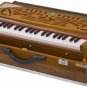 MKSâ„¢ FOLDING HARMONIUM/A440/42 KEYS/CONCERT QUALITY/TEAK WOOD/2 REED/BOOK/AFG-02