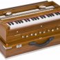 MKSâ„¢ FOLDING HARMONIUM/A440/42 KEYS/CONCERT QUALITY/TEAK WOOD/2 REED/BOOK/AFG-02