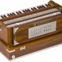 MKSâ„¢ FOLDING HARMONIUM/A440/42 KEYS/CONCERT QUALITY/TEAK WOOD/2 REED/BOOK/AFG-02