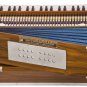 MKSâ„¢ FOLDING HARMONIUM/A440/42 KEYS/CONCERT QUALITY/TEAK WOOD/2 REED/BOOK/AFG-02