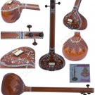 KANAI LAL & SONS TANPURA/FEMALE TANPURA/MIRAJ STYLE/TAMBURA/FIBER TROLLEY/CAD-2
