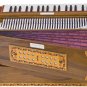 HARMONIUM/6200tn CALCUTTA/3 REED/9 SCALE CHANGER/TEAK/FOLDING/BAG/AGI-2