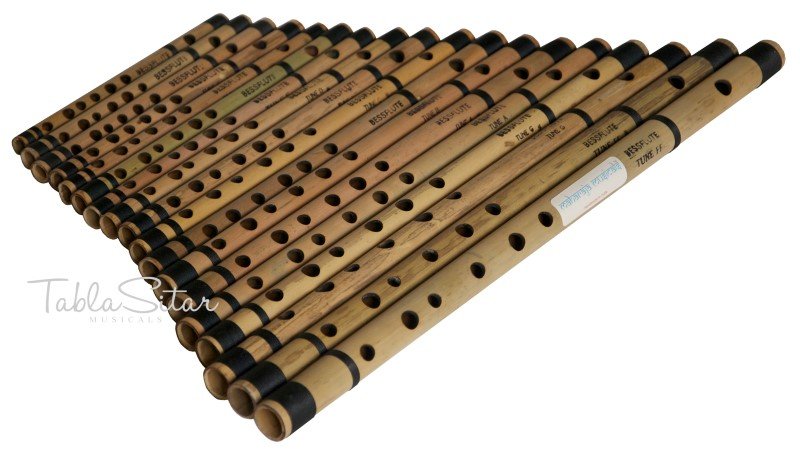 18 BANSURI MAHARAJA&acirc;�&cent;/INDIAN BAMBOO FLUTE/FF to A#/BANSARI/FLUTES FOR SALE/ABE-2