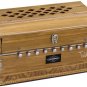 HARMONIUM No. 5601tn/MAHARAJA//TEAK WOOD/INDIAN/CONCERT/9 STOP//BOOK/BAG/DDJ-2