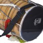 DHOL MAHARAJAâ„¢/KACHA PAKKA SHEESHAM WOOD DHOL/NATURAL COLOR/SYNT.HEADS/DRUM/DCE
