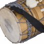 DHOL MAHARAJAâ„¢/KACHA PAKKA SHEESHAM WOOD DHOL/NATURAL COLOR/SYNT.HEADS/DRUM/DCE