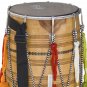 DHOL MAHARAJAâ„¢/KACHA PAKKA SHEESHAM WOOD DHOL/NATURAL COLOR/SYNT.HEADS/DRUM/DCE