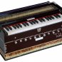 HARMONIUM No. 5600m/MAHARAJAâ„¢A440/11STOP/COUPLER/42KEY/MAHOGANY/BOOK/BAG/DD-1